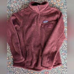Patagonia Maroon Fleece Jacket